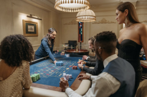 gambling scene